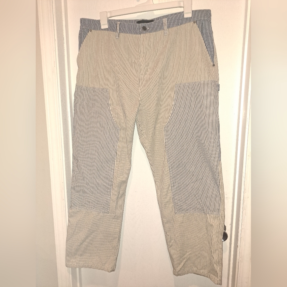 Teddy Fresh Blue And White Striped Pants